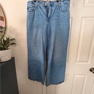 LOFT Light Blue Ankle Jeans
